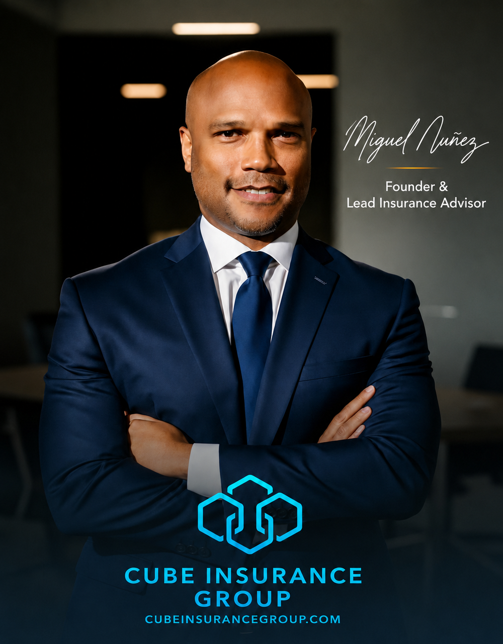 Miguel Nuñez, Fundador de Cube Insurance Group